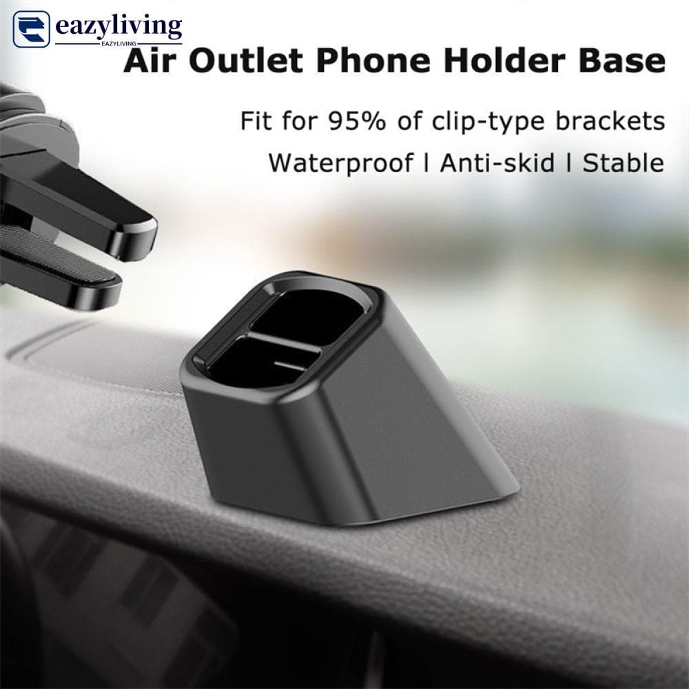 Base De Suporte Do Telefone Móvel Carro Louco Titular Estande Carregador De Sem Fio Dashboard Montar Clipe Tomada De Ar H1I1