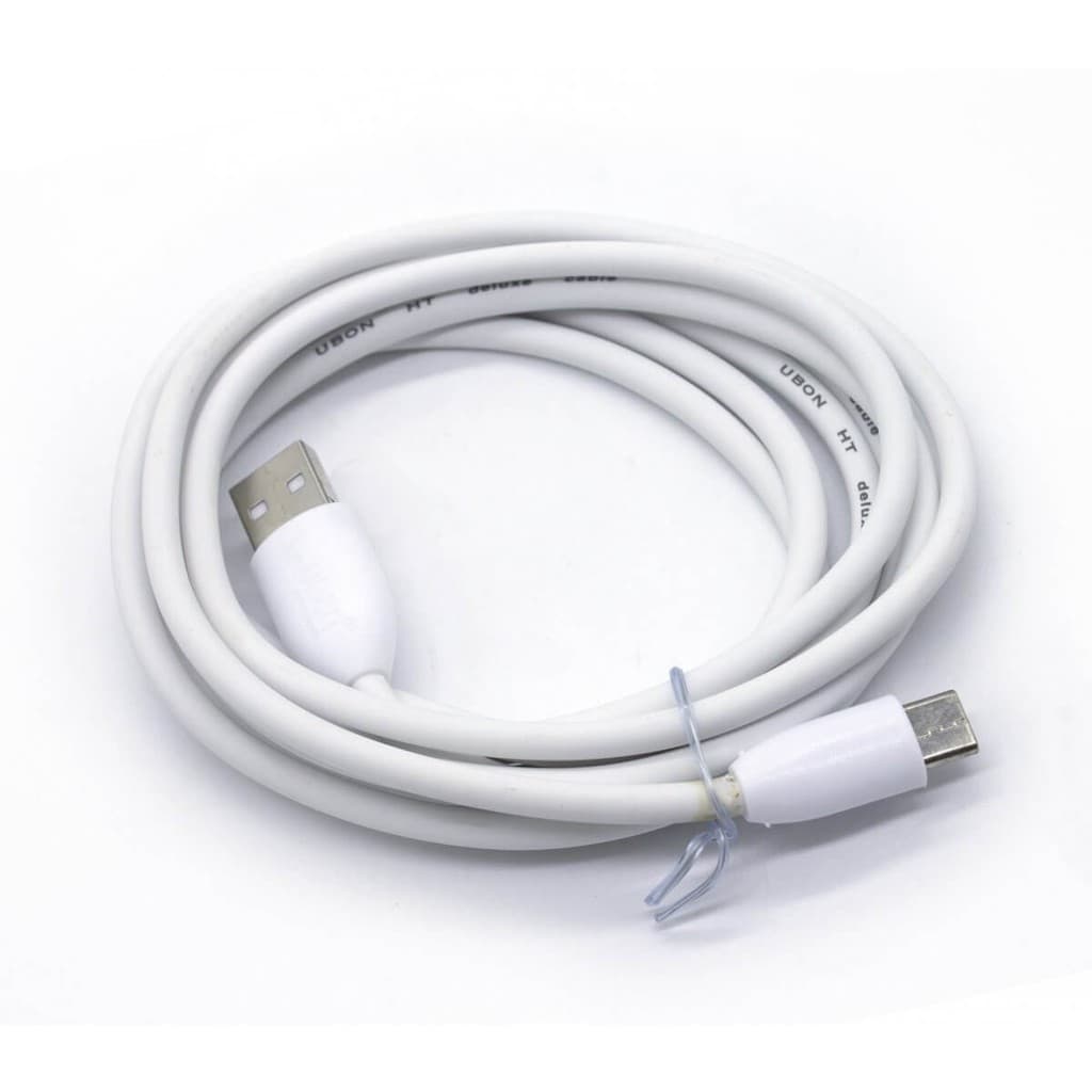 Cabo Carregador Usb Celular V8 Android Turbo Rápido Reforçado 3 metros 2.4a 5v Micro 5 Pinos