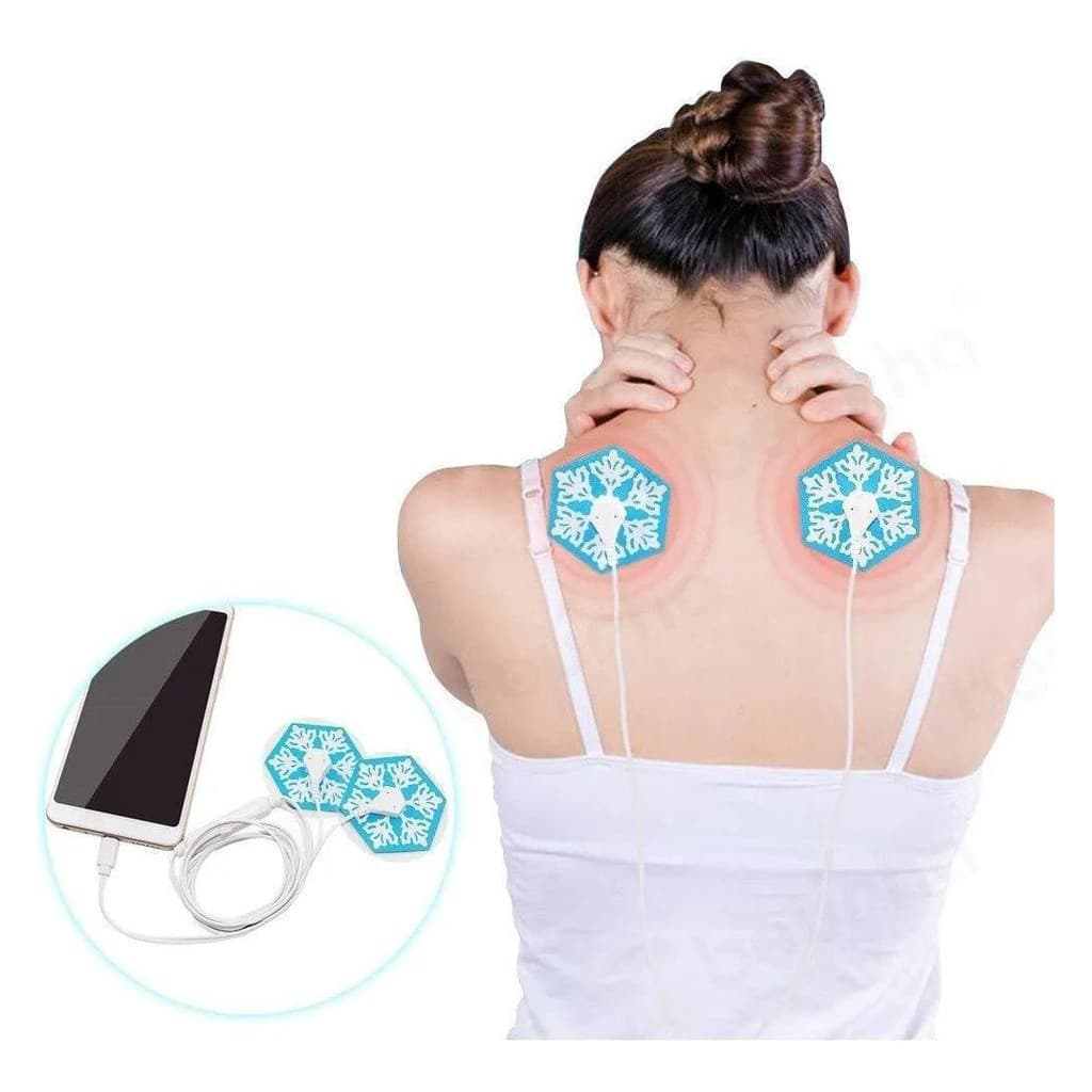Massageador Elétrico Portátil Estimulador Muscular Celular