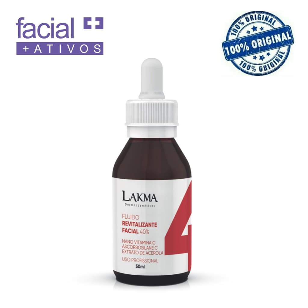 Sérum Vitamina C 35% Lakma - Antioxidante Clareador