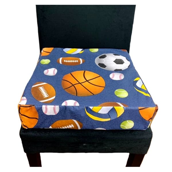 ALMOFADA PARA CADEIRA ELEVAÇÃO CRIANÇA BOLAS  KIPPY BABY