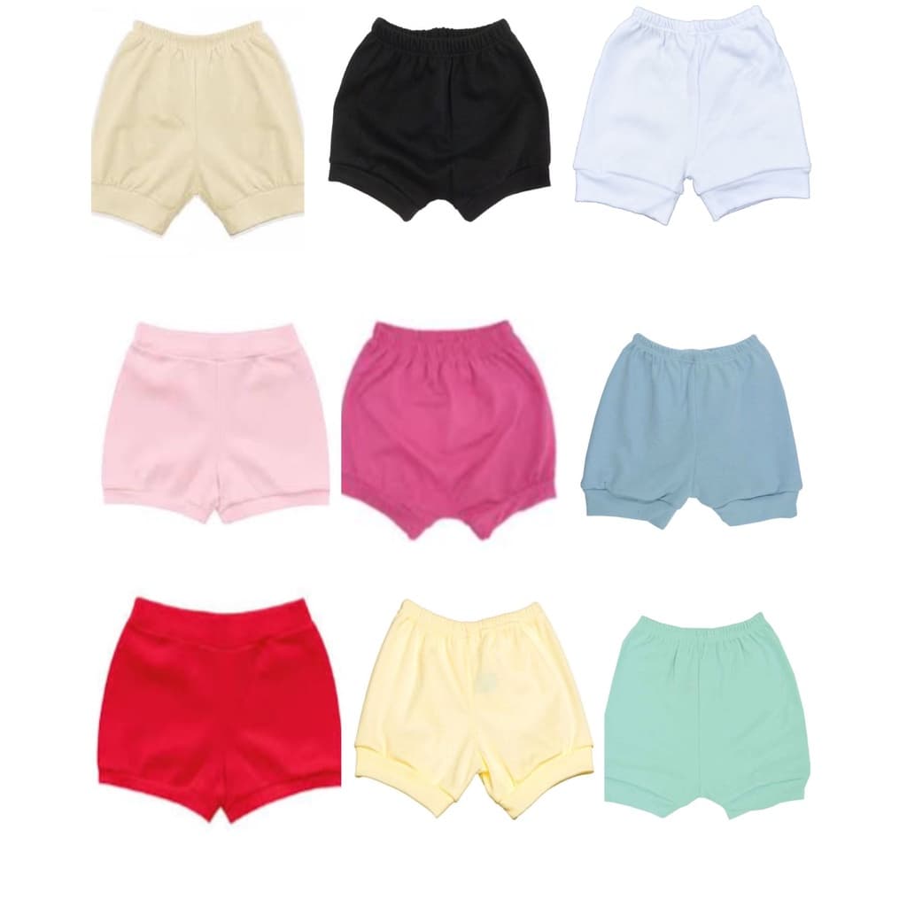 Promoção Short Tapa Fralda Infantil - Cores Variadas