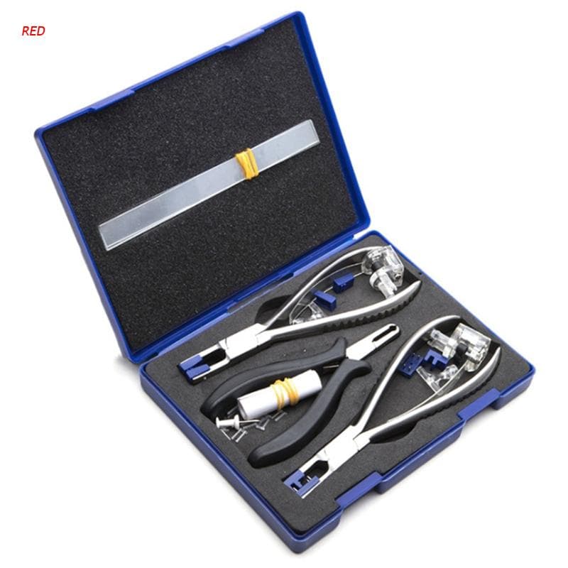 Professional Eyeglasses Alicate Conjunto Caixa Armazenamento Aro Desmontagem Óculos Armações Ópticos Ferramentas Reparação