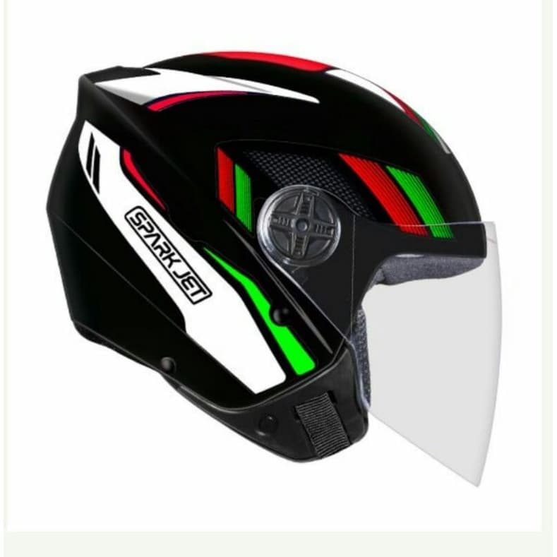 Capacete Aberto Moto Scooter Ebf Spark Jet Cores