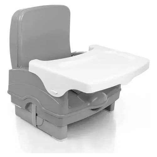 Cadeira De Alimentação bebe Portatil Cake Voyage Cinza bebê