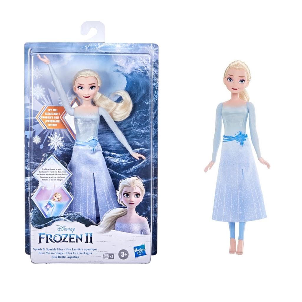 Boneca Disney Frozen 2 Elsa Brilho Aquatico Articulada