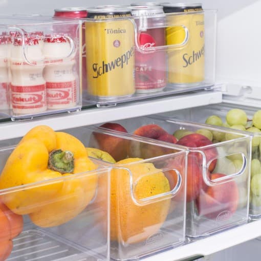 Organizadores de Geladeira Multiuso Dispensa Cozinha Gavetas
