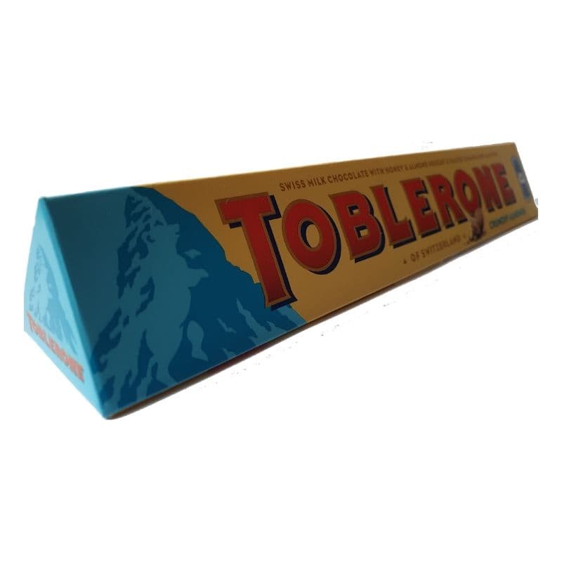 Chocolate Toblerone Aoleite C/Amendoas Importado Suiça 100Gr