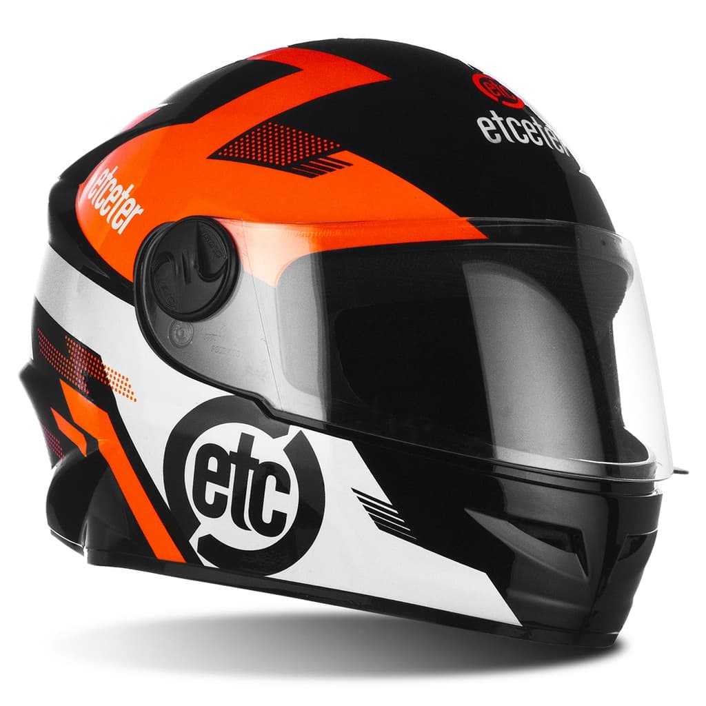 Capacete Fechado Infantil Moto Etceter Kids Tamanho 54 Varias Cores