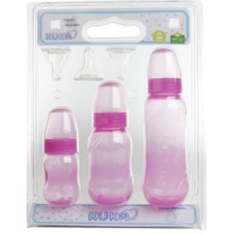 Mamadeira KIT Kuka Estojo Aquarela Bebê Essencial Para O Bebê Alta Qualidade Enxoval Completo