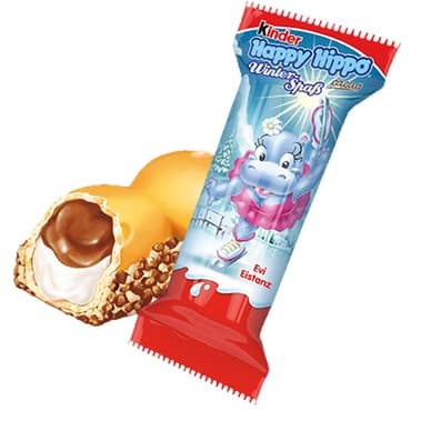 Chocolates Importados * Itália * PREMIUM - Kinder Happy Hippo