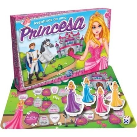 Jogo Aventuras De Uma Princesa - Pais E Filhos Promoção - Pais & filhos