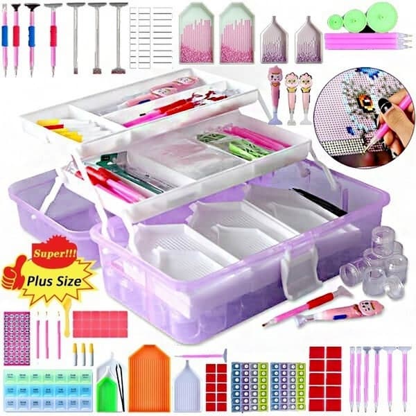 5D Ferramentas E Acessórios Kits De Pintura Diamante DIY Do Ponto Da Cruz Artesanato Arte Ferramenta De Montagem Bordado Kit