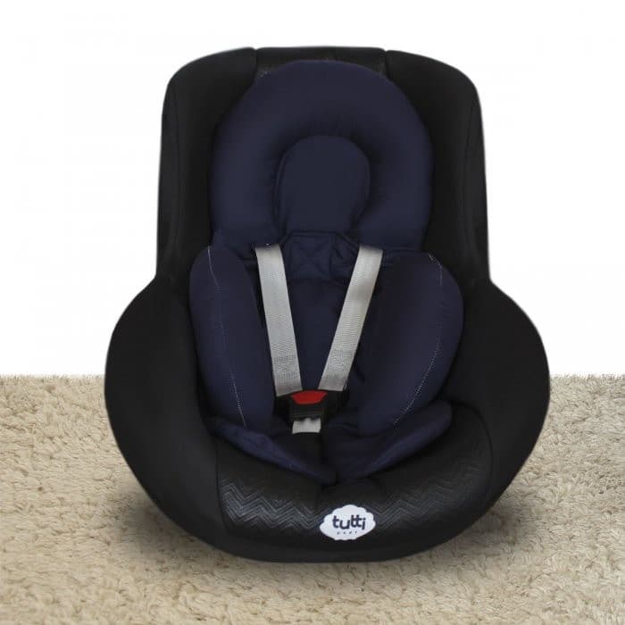 Colchonete Apoio para Bebê Conforto ou Carrinho de Bebê Marinho