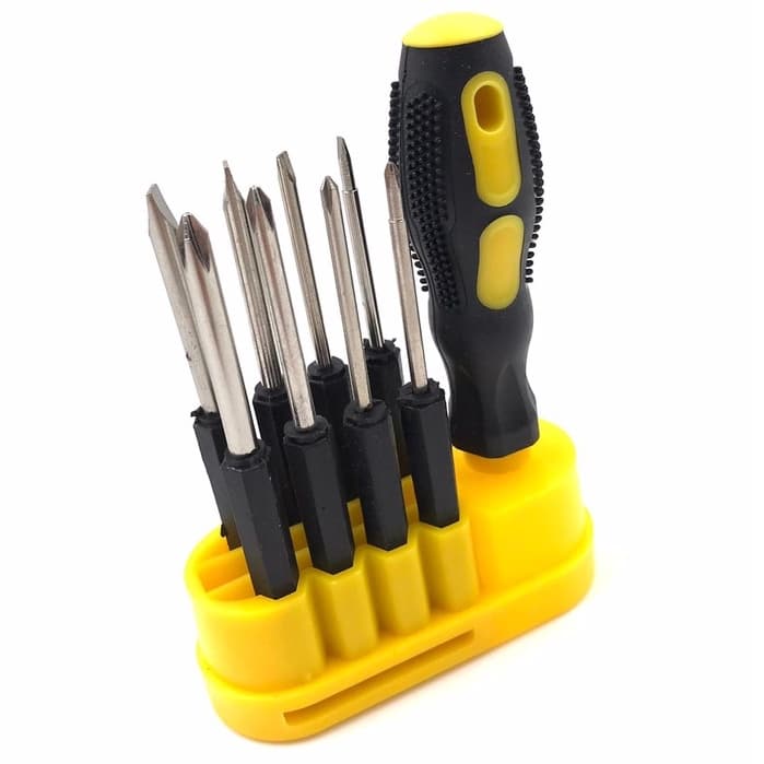 Jogo de Chave Fenda Phillips 9 Peças Estojo Multiuso Universal  Startools