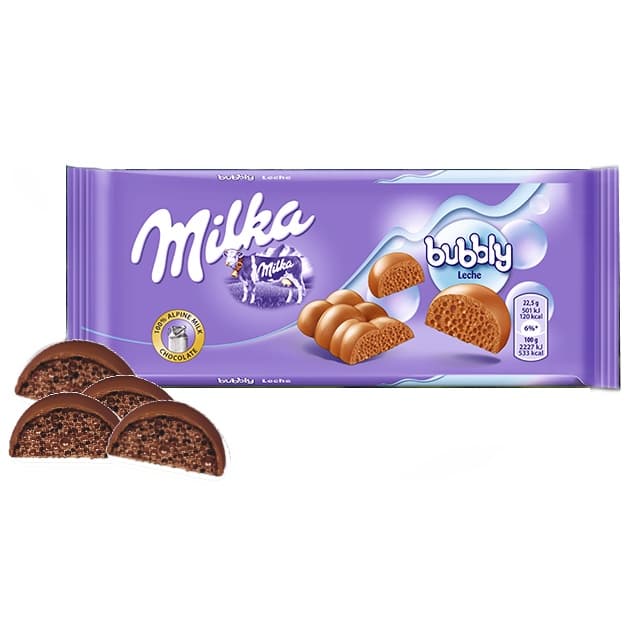 Milka Bubbly - Alpine - Chocolate Importado da Polônia - 90g.