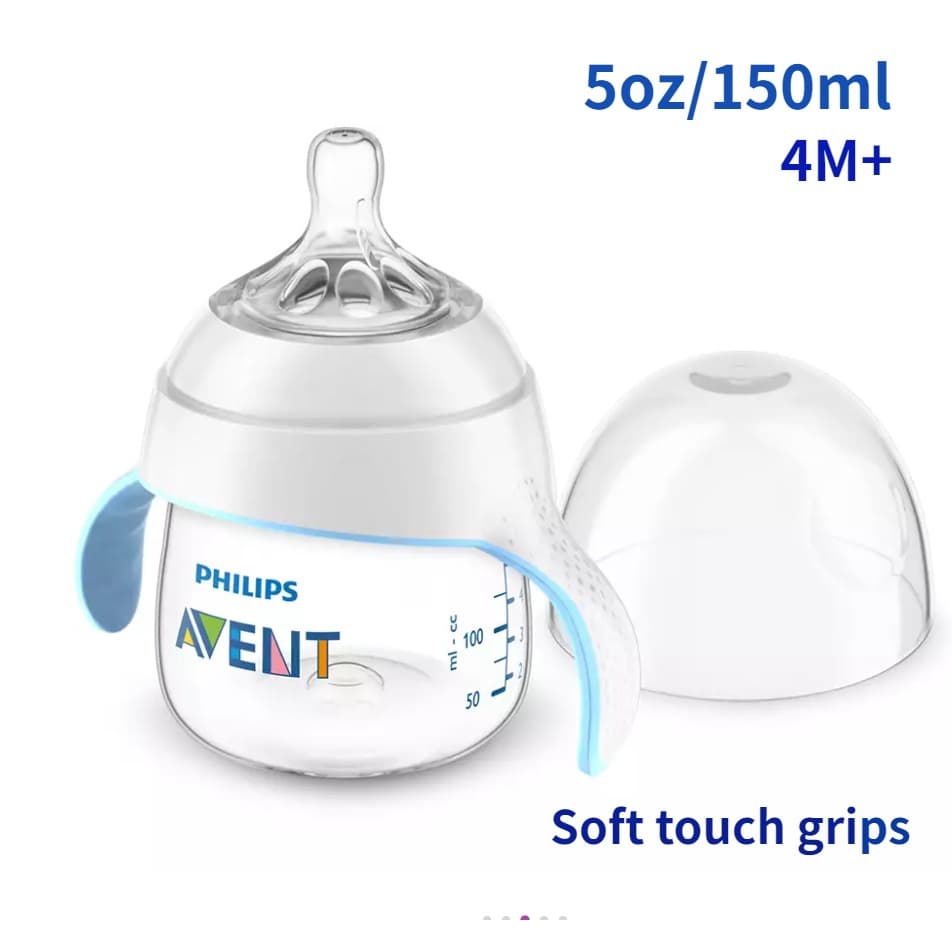 Frasco Alimentador Natural Philips Avent Com Pegas De Toque Macias