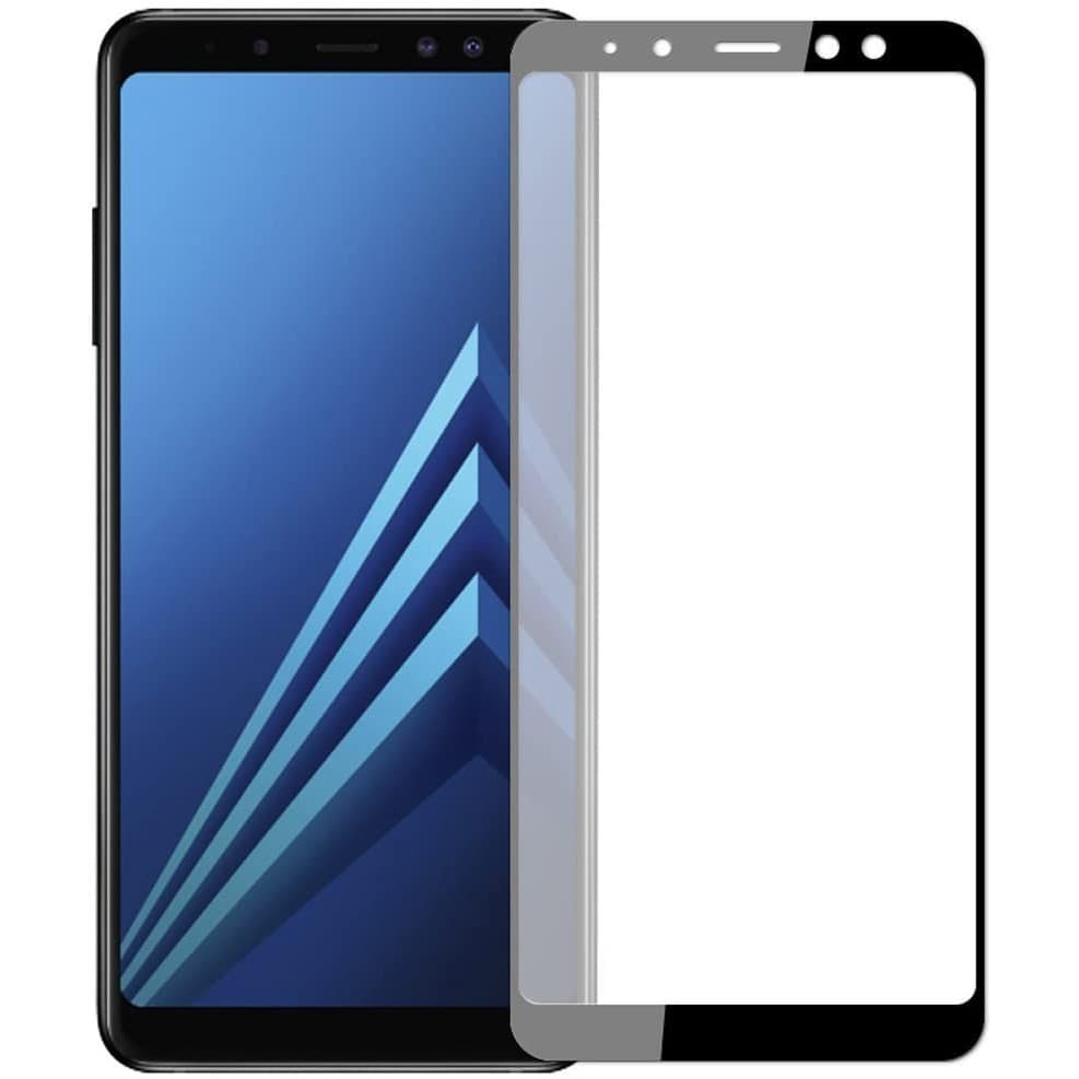 Película de Vidro 3D 9D para Samsung Galaxy A8 2018, Smarphone Samsung Galaxy A8 A530, Preto