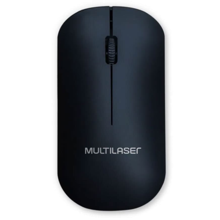 Mouse Sem Fio 2.4 Ghz 1200 Dpi Preto Usb Power Save Box - Mo307