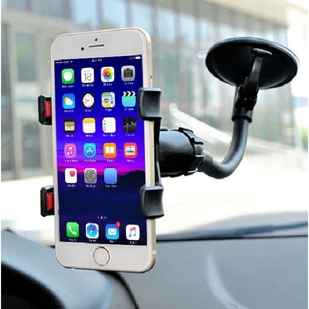 Suporte de Celular Para Carro Veicular com Ventosa para Vidro Universal