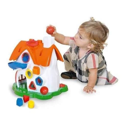 Brinquedo Didatico Educativo Casinha De Atividades Cotiplas