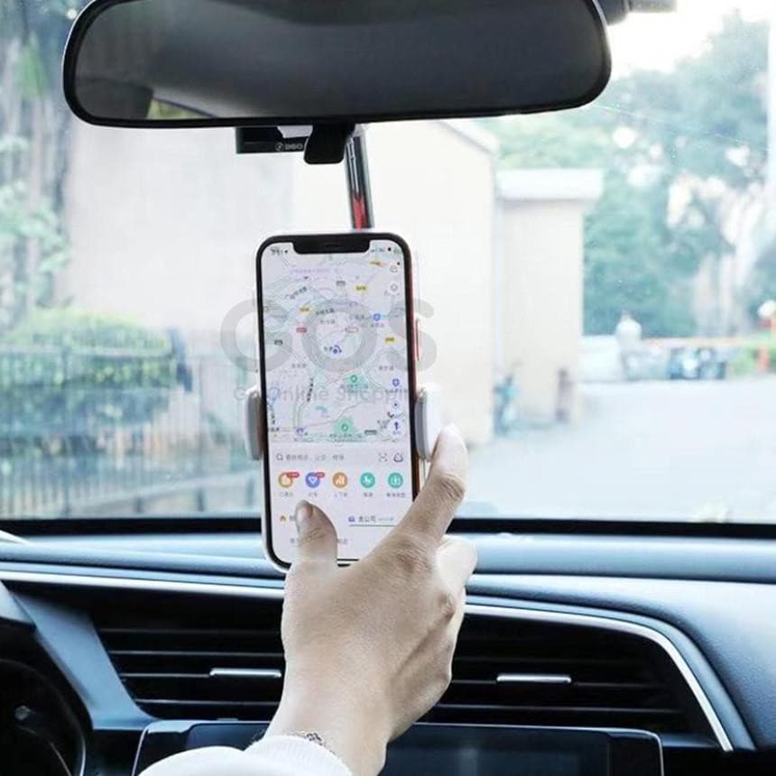 Suporte Para Celular Original 360 Graus Espelho Retrovisor Do Assento De Carro Multifuncional Suporte Do Telefone Do Carro