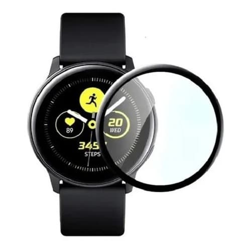 Película 3D Vidro Nano Gel Samsung Galaxy Active 1 40mm e Samsung Galaxy Active 2 44mm Smartwatch
