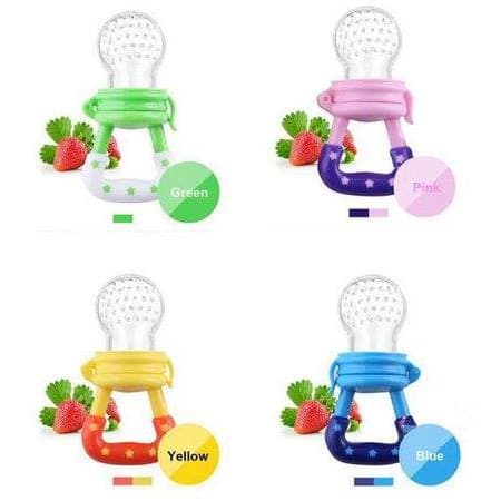 CHUPETA ALIMENTADORA PARA BEBÊS / CRIANÇAS- Chupeta De Silicone Alimentador Para Frutas.