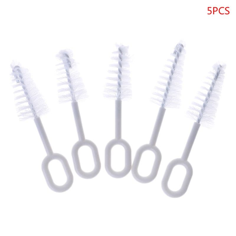 Conjunto Escova Pequena Para Limpeza Chupeta Garrafas Todos Os Nipp Largo