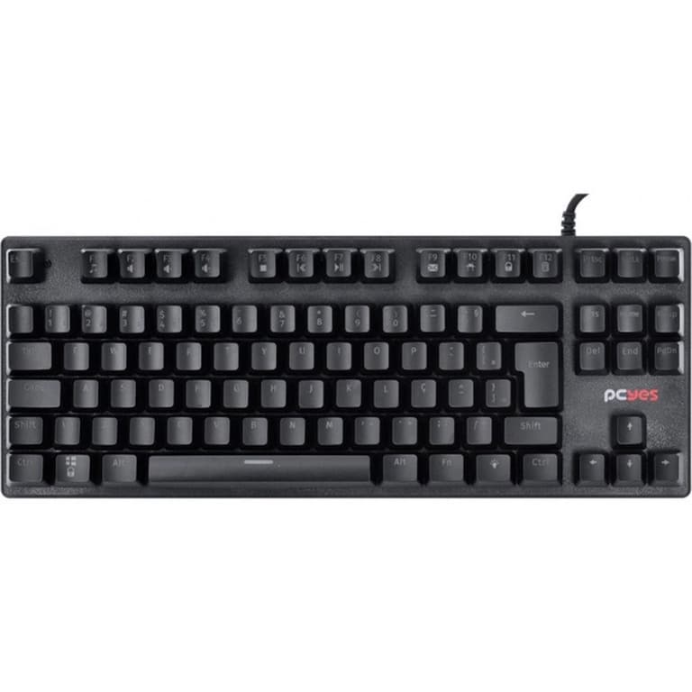 Teclado Mecanico USB KL7 Outemu Blue ABNT2 LED 7 Cores 1.8 Metros