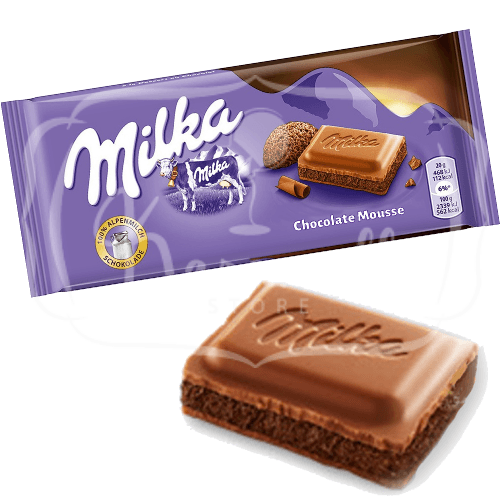 Milka Chocolate Mousse Dessert - Linha Premium - Importado da Áustria