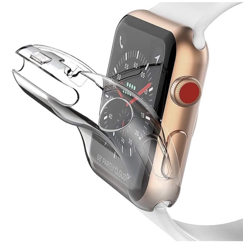 Capa Case de Silicone FECHADO para Smartwatch medidas 38/40/41/42/44/45mm e 49mm Ultra