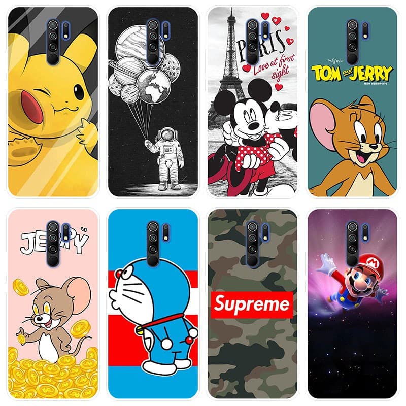 Capa Celular De Celular Flexível De Silicone / Tpu Para Xiaomi Redmi 9 capinha Telefone Para luxo Redmi9