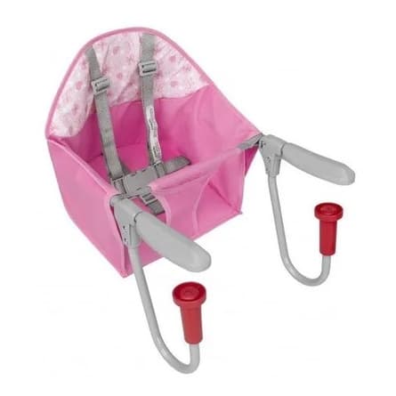 Cadeira Alimentação Mesa Bebê  Fit Rosa Shop