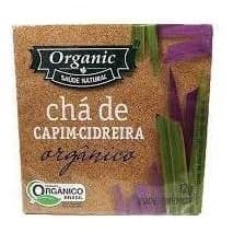Chá Orgânico De Capim Cidreira Organic 10 Sachês