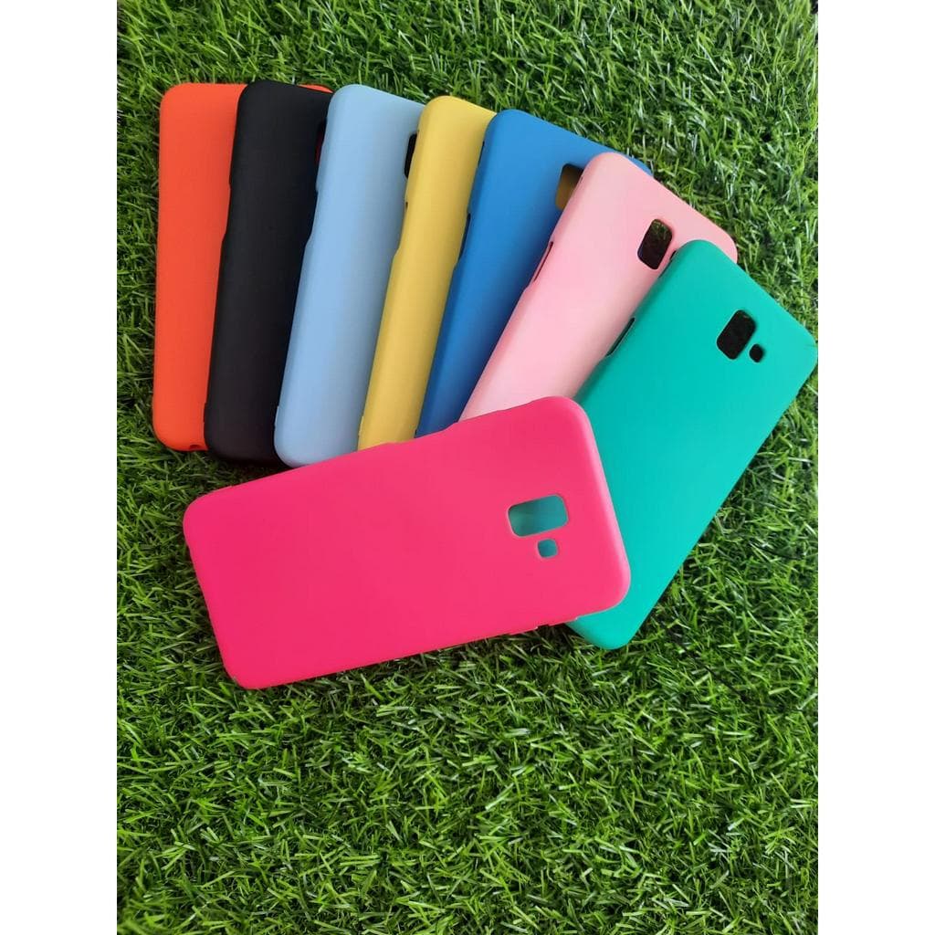 Capa capinha p/ Samsung J6 plus proteção de câmera Capa capinha p/ J6 plus aveludada Capa capinha p/ J6 plus cor lisa