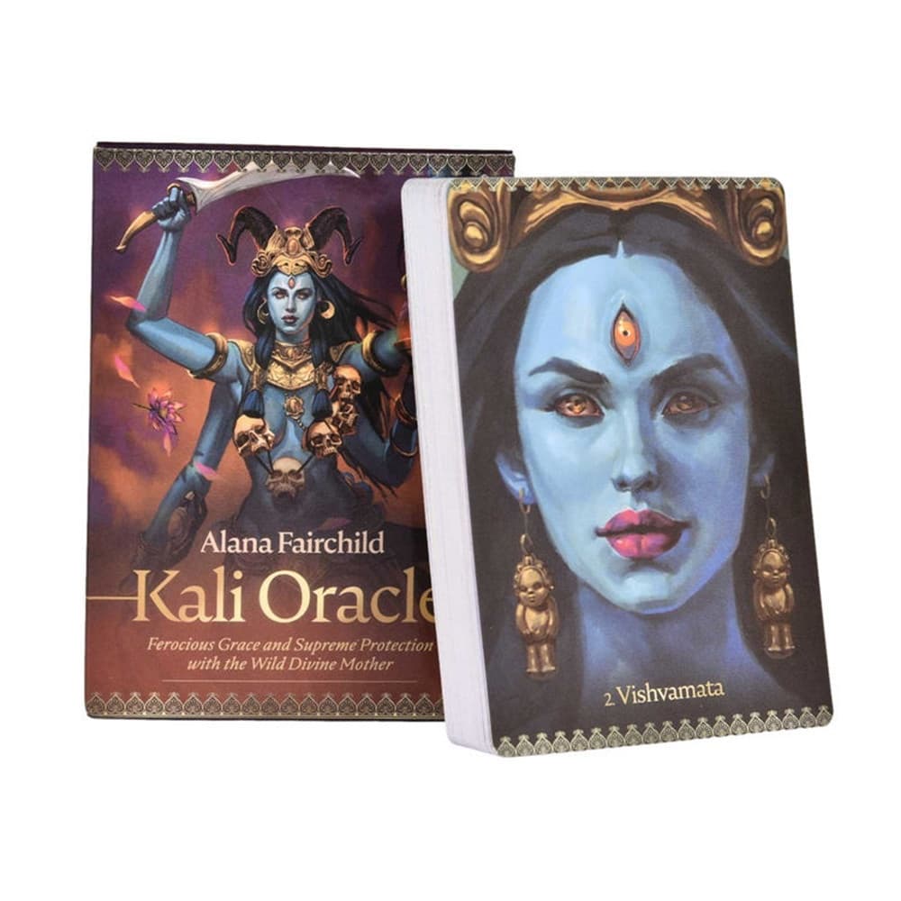 Kali Oráculo Cartas Engraçado Da Família Festa De Feriado Ocle Deck Jogando Inglês Jogos De Tabuleiro Tarot Cartões
