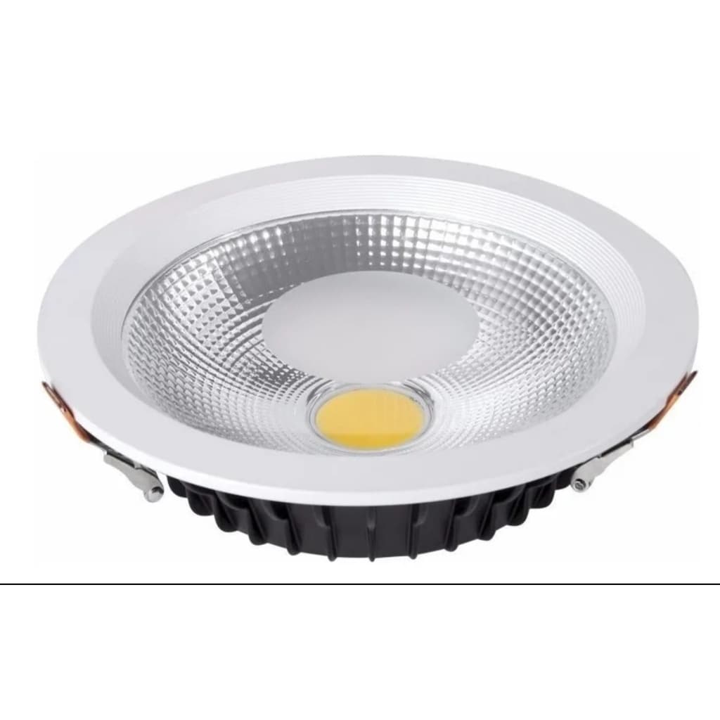 Luminária Led Embutir Downlight 28W/35W/40W/50W Cob B.Frio 6500k/B.Quente 3500k NF