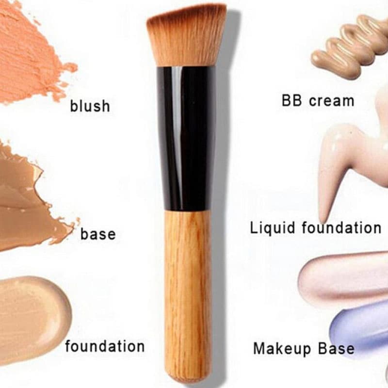 2024 Pincéis De Maquiagem Base Líquida Blush Pó Corrita , Utensílios De Beleza Profissional