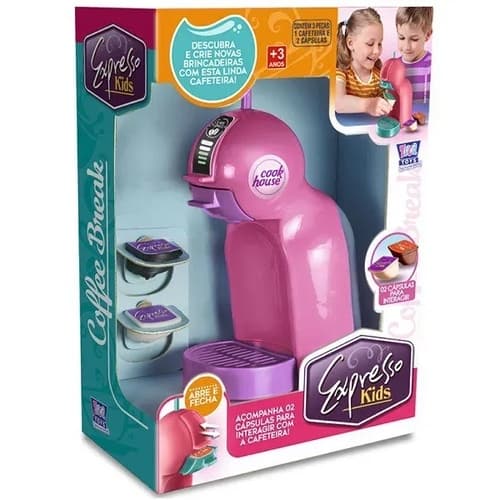Cafeteira Expresso Kids Brinquedo Infantil - Zuca Toys