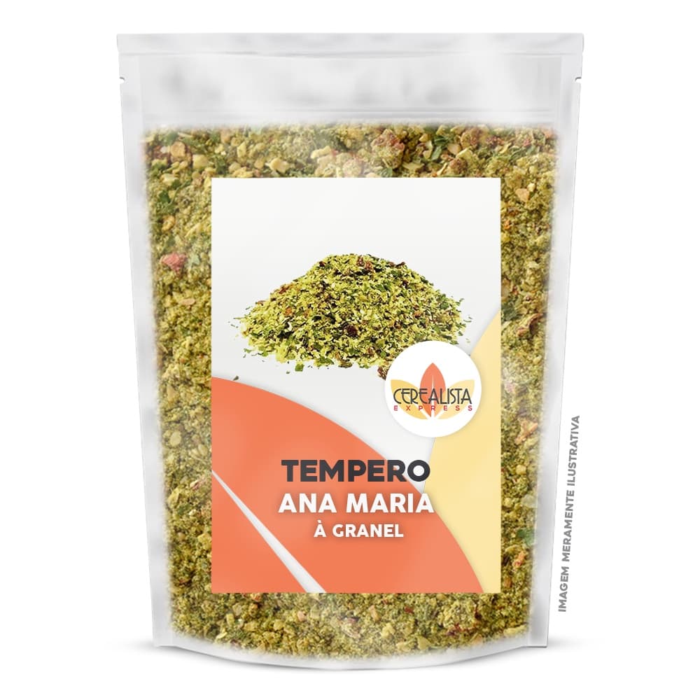 Tempero Ana Maria Braga a Granel Condimento Culinário Tempero Natural