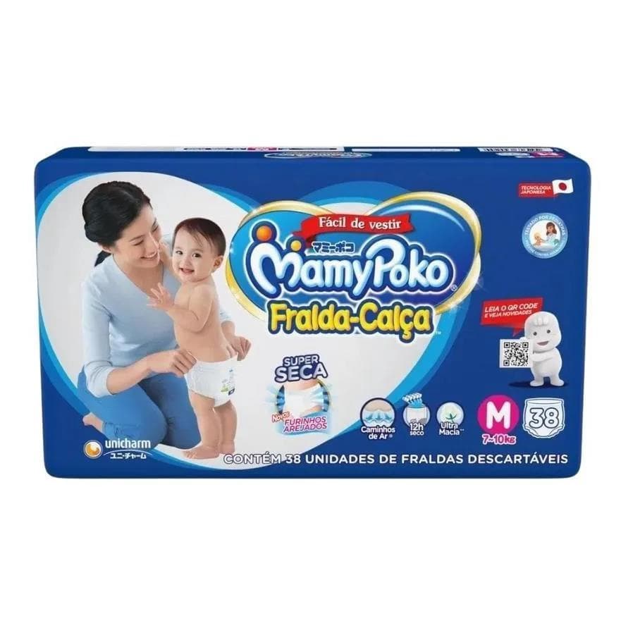 Fralda-calça Mamypoko M C/38 Mega Promoção