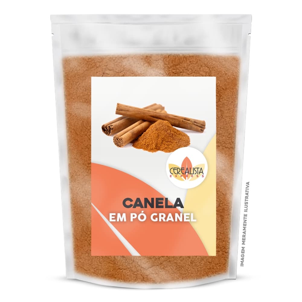 Canela Em Pó Pura Natural Premium Condimento Culinário Tempero Natural