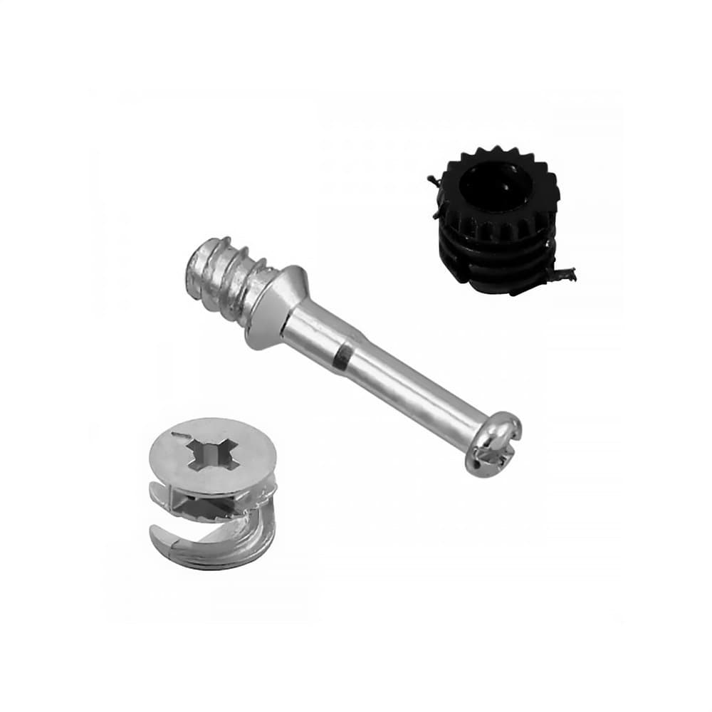 Kit Minifix Girofix Completo Com Bucha E Castanha - 10 Peças