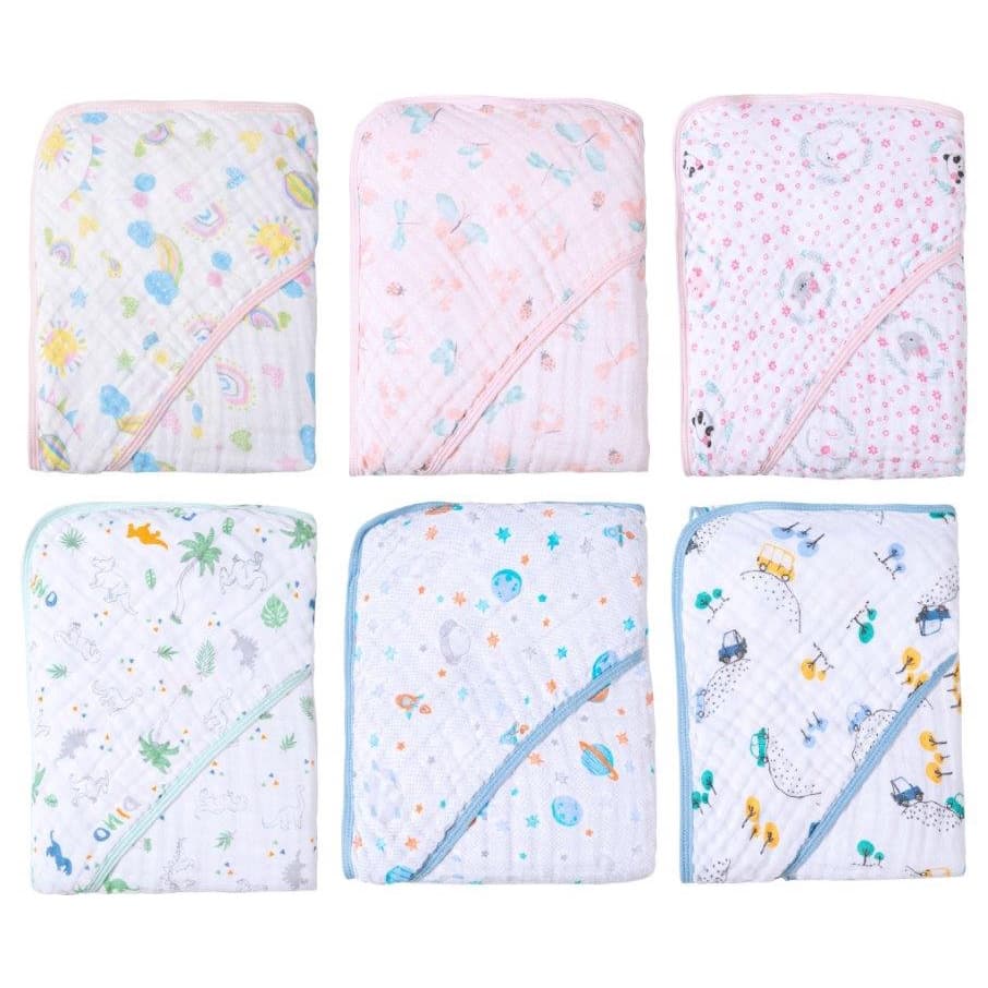 Toalha Fralda Soft Com Capuz Enxoval para Bebê Recém Nascido