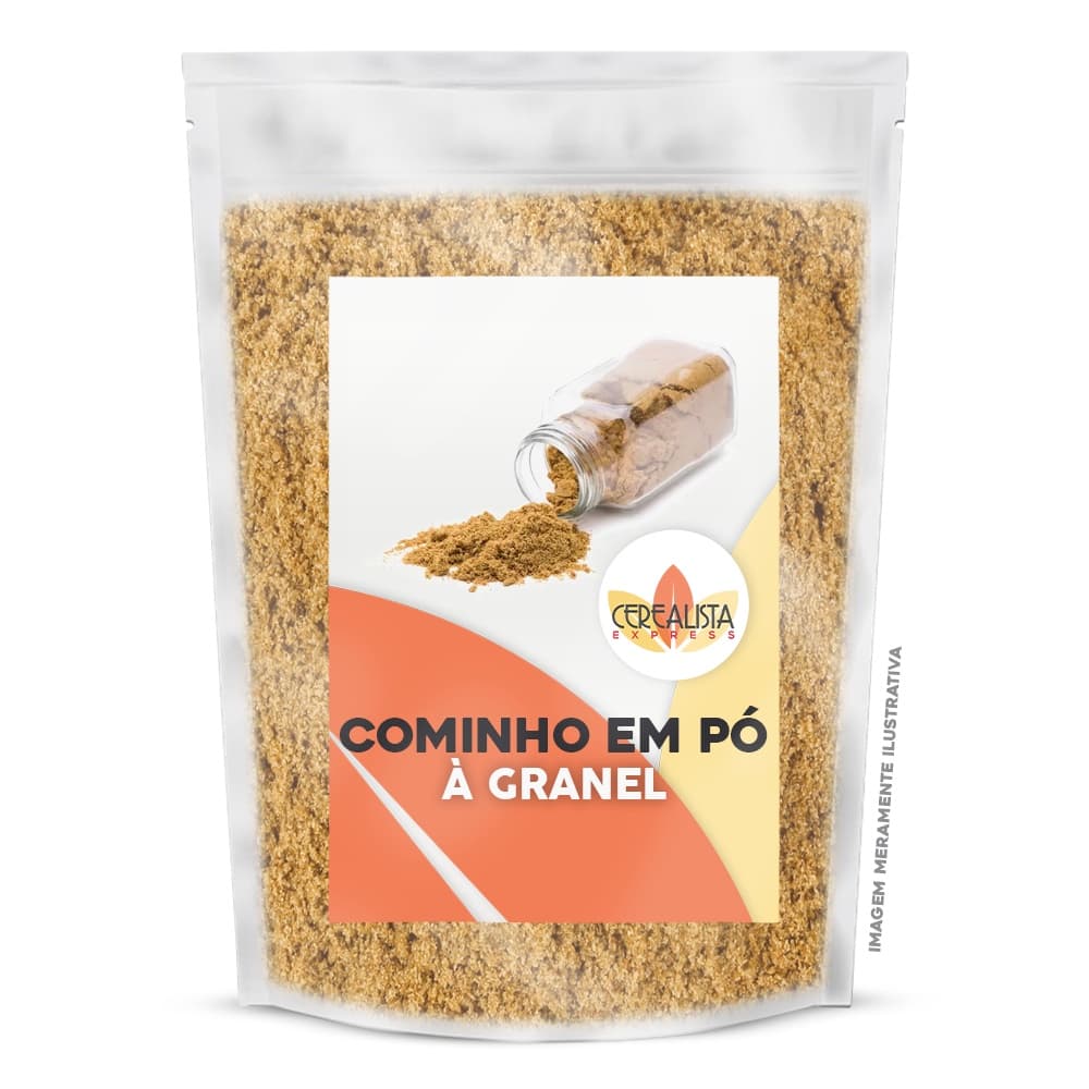 Tempero Cominho Em Pó a Granel Condimento Culinário Tempero Natural