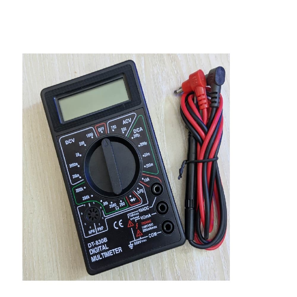 Multimetro Digital Com Teste Sinal Digital E Beep Sonoro Nf