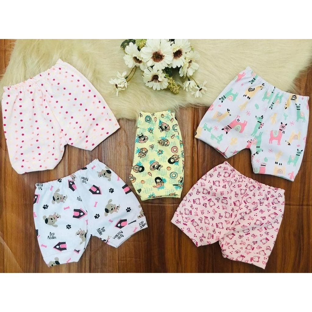 Short Infantil Tapa Fralda Bebê Suedine 100% Algodão Macio
