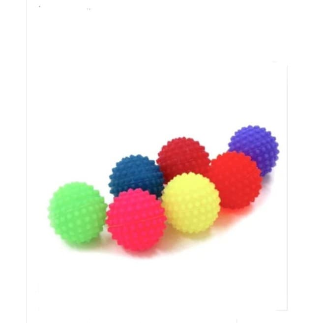 3 Unid Bolinha Cravo Anti Stress Pet fisioterapia Lazer resistente