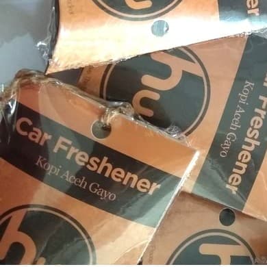 Ambientador De Carro Em Grão De Café Gayo Hw